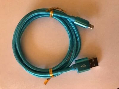 USB Cable Nylon Braided Charger Cord For Phone 14,13,12,11,X,8,7,6,5  Wholesale - Image 1 of 4