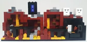 Lego Minecraft Micro World The Nether 21106 Set - Missing 1 Minifigure - Picture 1 of 4