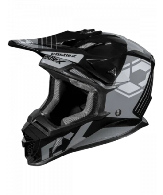 Adult Castle MX Helmet Off Road ATV UTV Snow CX200 Sector BLACK  - 3XL XXXL- NEW - Изображение 1 из 3