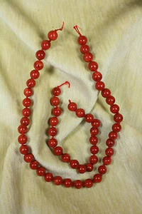 Konten der Koralle. Halskette. Armband aus Koralle esponja.Sponge Koralle - Bild 1 von 2