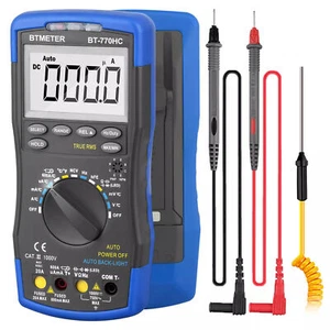 Digital Messtechnik-Multimeter Echt-Effektivwert-Messgerät Voltmeter Amperemete - Bild 1 von 5