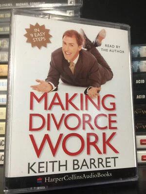 Keith Barret - Making Divorce Work  - Rob Brydon Audiobook on 4 Cassettes SEALED - Image 1 of 2