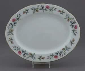 Platte BRAMBLE ROSE 34x27cm von Duchess China 1888 England #442 - Bild 1 von 3