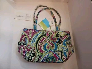 Vera Bradley Silk Paisley Bella Handbag - Picture 1 of 4