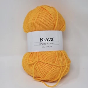 Knit Picks Brava sport weight yarn acrylic color CAUTION sport weight Y11 - Picture 1 of 4