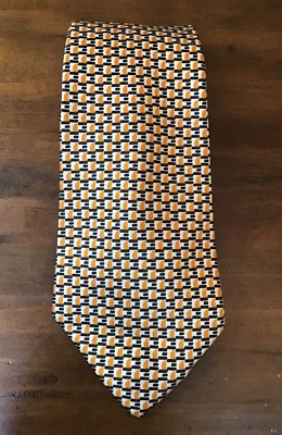 Vintage SAKS FIVE AVENUE Masculino Cetim Gravata Larga Discoteca Retrô Anos 60 Anos 70 Contemporânea - Imagem 1 de 4