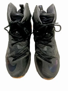 Nike Lebron 13 Negro León Tenis Air Zoom Baloncesto 807219-001 Hombres Talla 9 - Imagen 1 de 18