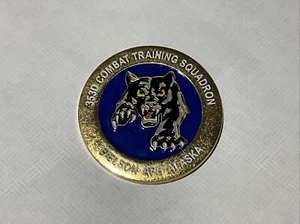 353D Combat Training Squadron Red Flag Alaska Challenge Coin - Picture 1 of 2