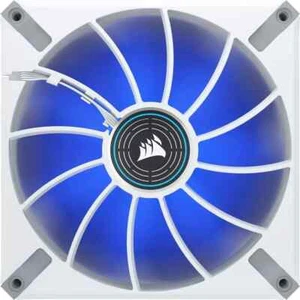 Corsair ML140 LED ELITE 140mm PWM Ventilateur Blanc Technologie AirGuide 8 LED Bleues NEUF - Photo 1/4
