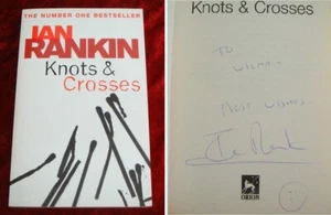 Hand-Signed - Ian Rankin - Knots & Crosses - Imagen 1 de 9