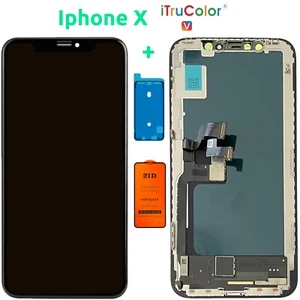 DISPLAY PER APPLE IPHONE X LCD iTruColor HD INCELL TOUCH SCREEN SCHERMO MONITOR - Photo 1/2