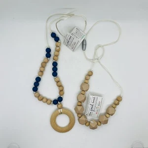 Bella Tunno (Set of 2) NEW NWT Teething Jewelry for Mom and Baby - Necklace - Picture 1 of 7