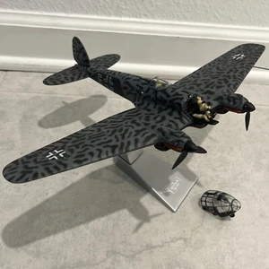 CORGI '1:72' SCALE AA33703 HEINKEL HE111 P-2 NIGHT SORTEES 1940 DIECAST PLANE - Picture 1 of 7