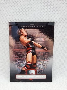 2010 Topps Platinum WWE Silver #53 Jack Swagger Wrestling Superstar Card NM - Picture 1 of 6