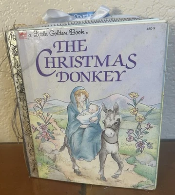 Christmas Little Golden Book THE CHRISTMAS DONKEY - Image 1 of 4