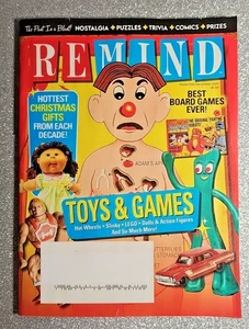 Remind Magazine 2025 Nov/Dec ~Toys & Games ~CHRISTmas Gifts from Each Decade - Picture 1 of 4