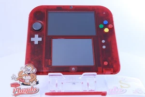 Nintendo 2DS Pokémon Red [Rank:S] W/USB Cable - Picture 1 of 14