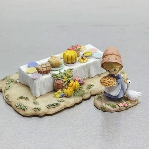 Precious Moments Thanksgiving Village We Gather Together Tisch & frisch gebacken - Bild 1 von 13