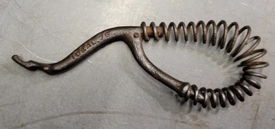 Antique IDEAL No 76 Spring Handle Lid or Plate Lifter for Wood or Coal Stove - Image 1 of 4
