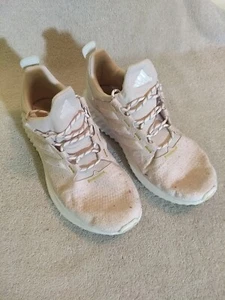 Adidas (WMNS) Alphabounce White/Pearl Running Shoes, Size: 8.5 ZZ18+5 - Picture 1 of 9