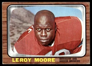 Topps Leroy Moore Denver Broncos 1966 #41 - Imagen 1 de 2