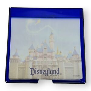 Vtg Disneyland Resort Exclusive Stationary Paper Pad Desk Set Castle Tinkerbell
