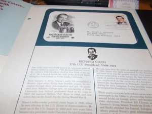 US FDC 1995 FIRST DAY OF ISSUE RICHARD NIXON US PRESIDENT VISIT TO CHINA - Picture 1 of 1