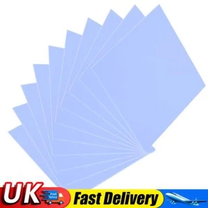 100 x 100 mm Silikon Wärmeleitpad Blatt Computer CPU Grafik Chip Kühlkörper UK - Bild 1 von 1