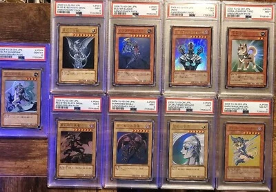 Yugioh COMPLETE SET PSA 9, 10, & 8 YAP1 JP001-009 10th Anniversary! - Image 1 of 4