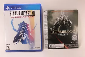 Final Fantasy 12 The Zodiac Age Playstation 4 Original NUR Hülle und Beilagen - Bild 1 von 7