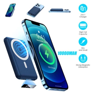 10000mAh Akku 15W Wiederaufladbare Power Bank Mag-safe für Apple IPHONE Series - Bild 1 von 12