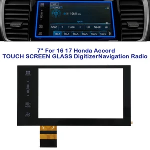 Digitalizador de vidrio pantalla táctil GPS radio navegación 7"" para Honda Accord 2016 2017 - Imagen 1 de 9