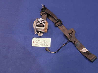 2012 MUSTANG RH PASSENGER RIGHT FRONT SEATBELT ASSEMBLY BLACK BR33-63611B08-ABW  - Image 1 of 4