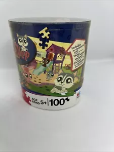SCATOLA PUZZLE DA COLLEZIONE Littlest Pet Shop 100 pz tubo - giocattolo NON incluso - Foto 1 di 3