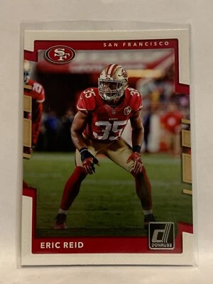 #297 Eric Reid San Francisco 49ers 2017 Donruss Football Card - Image 1 of 2
