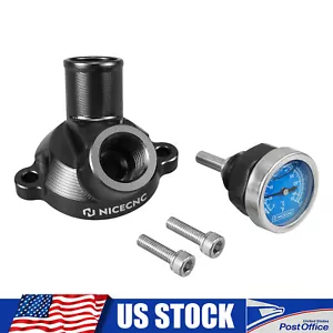 Thermostat Cover with Water Temperature Gauge For Yamaha Tenere 700 XTZ07 19-24 - Foto 1 di 11