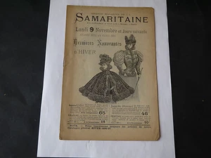 CATALOGUE SAMARITAINE MODE DERNIÈRES NOUVEAUTÉS D'HIVER 1896-1897 - Foto 1 di 1
