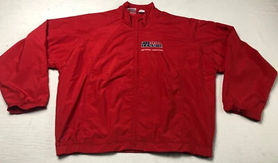 Куртка Tail USA League Tennis 2002 National Championships красная размер M на молнии - Изображение 1 из 4