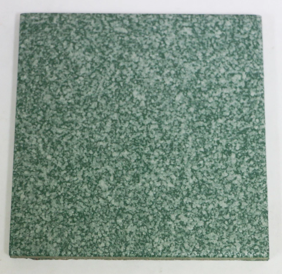 3 7/8" x 3 7/8" Tile Crocodile Green Textured Wall Remodel Ceramic C#I56 1 Pc - Image 1 of 1