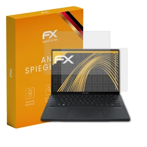 atFoliX 2x Schutzfolie für Asus Zenbook Duo OLED UX8406 2024 matt&stoßfest - Photo 1/8