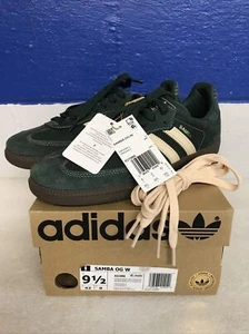 Adidas Samba OG Damengröße 9,5 mineralgrün/kristalle sand IG1986 NEU mit Karton - Bild 1 von 18