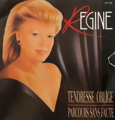 Regine-Tendresse Oblige/Parcours Sans Faute 7" Single.1987 Trema 410 392. - Image 1 of 4