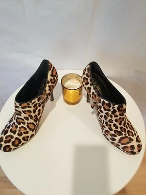 Cole Haan Air Talia Botín Leopardo Becerro Talla 10 ¡Nuevo! Foto 1 de 4