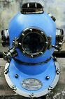 US Navy Aluminum Deep Sea Scuba V Mark Sub Dive Helmet 18" A
