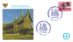 1989-BU-envelope 1st day **Vatican-Voyage of Pope J.Paul II-Dili-Indonesia - Picture 1 of 1