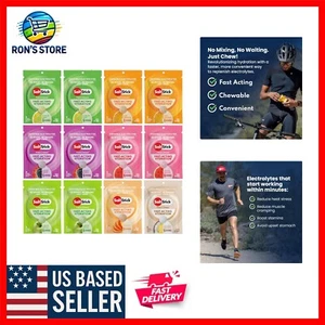 Electrolyte Chews - 120 Count Quick Absorbing Tablets for Runners & Athletes - Picture 1 of 10