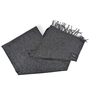 Club Room Men's Solid 100% Cashmere Scarf Grey Solid $120 - Picture 1 of 4