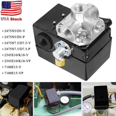 CTY-AUTO 23474570 for Ingersoll Rand Pressure Switch 2 Stage Compressor 2340, 2475, 2545