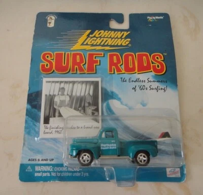 NEW JOHNNY LIGHTNING SURF RODS Hermosa Beach Bums Ford F-1 Pickup Truck 294-02 - Image 1 of 2