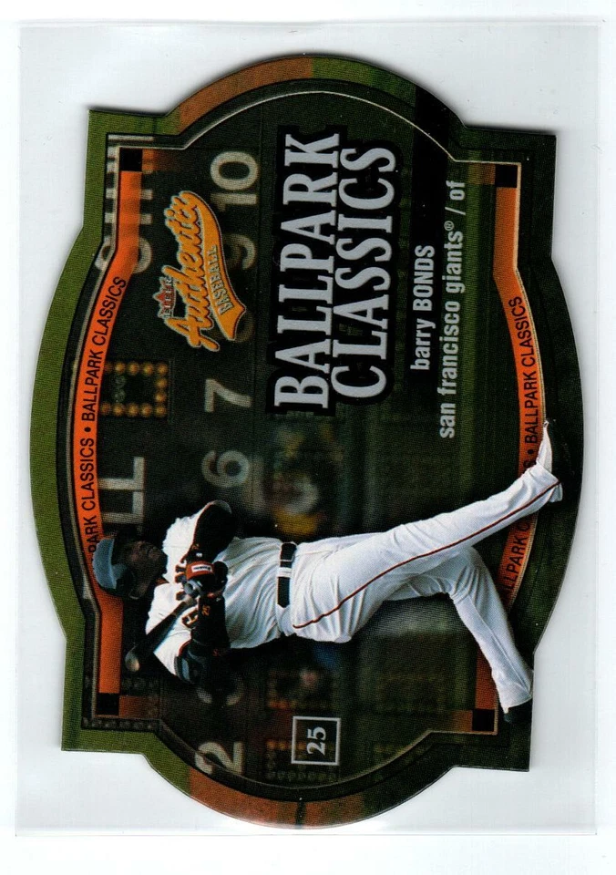 2003 Fleer Authentix Ballpark Classics #4 Barry Bonds - Image 1 of 1